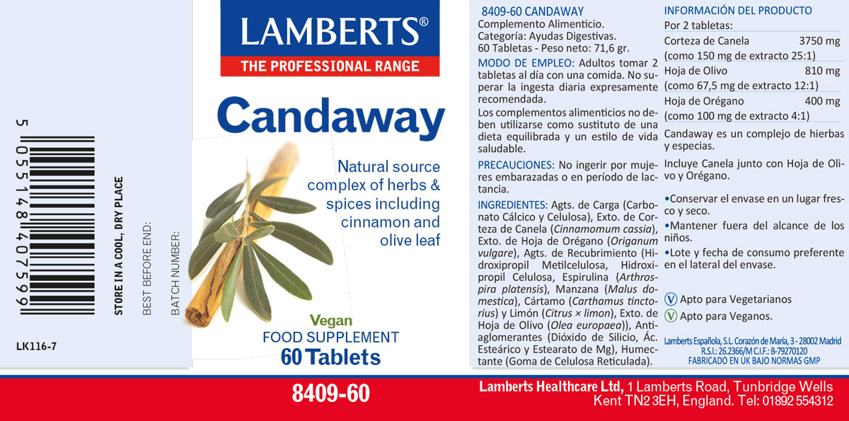 Candaway. Complejo Natural de extractos de Plantas y Especias — imagen 2