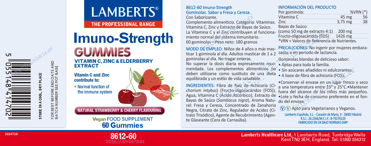 Imuno-Strength. Gominolas — imagen 2