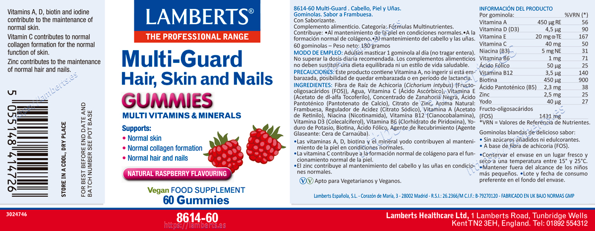 Multi-Guard Gominolas. Cabello, Piel y Uñas — imagen 2