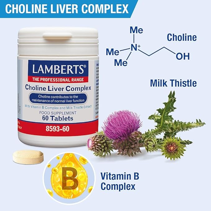 Complejo de Colina con vitaminas B y Cardo Mariano — imagen 3