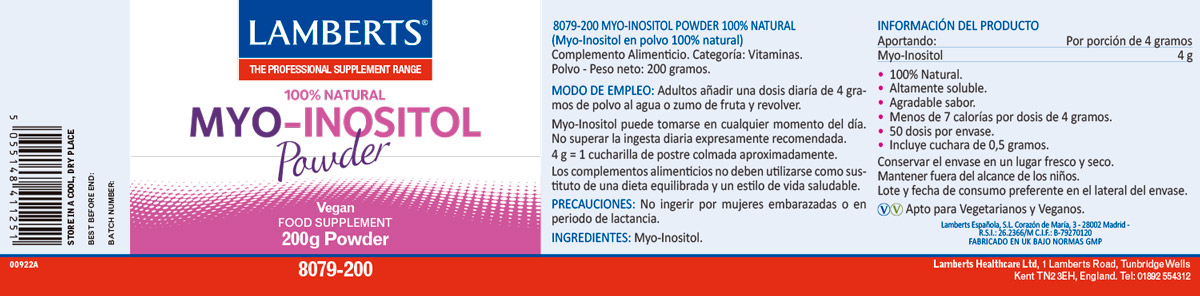 MYO-Inositol en polvo — imagen 2