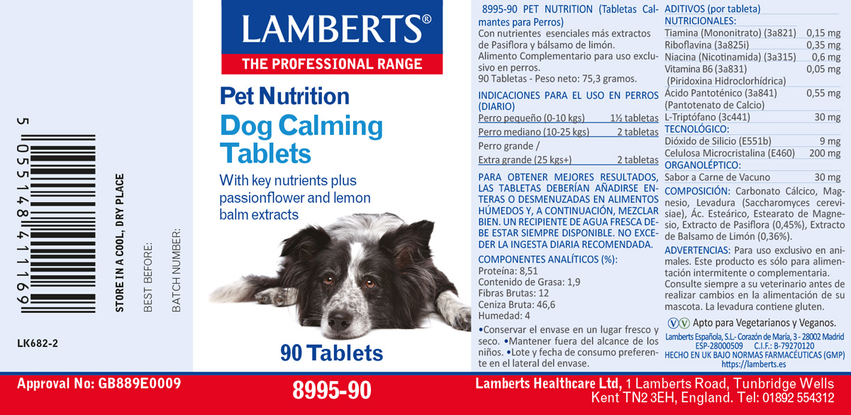 Tabletas calmantes para perros — imagen 2
