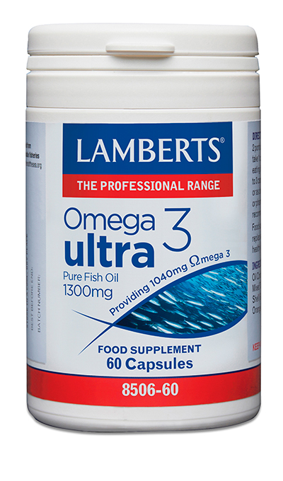 Omega 3 Ultra que aporta 1300 mg de Aceite de Pescado Puro