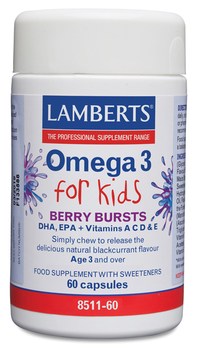 Omega 3 para Niños con DHA 100 mg y EPA 14 mg
